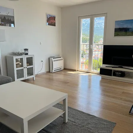 Sunny Z Oblednym Widokiem Na Morze 아파트 바스카보다