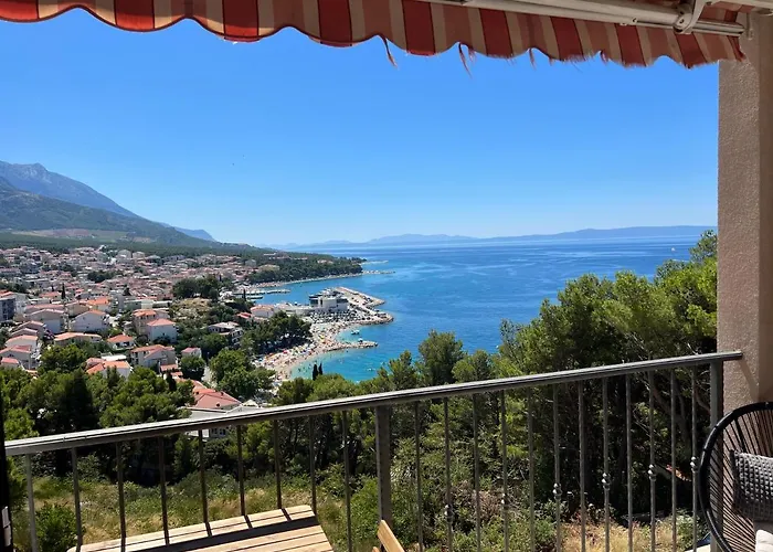 Sunny Z Oblednym Widokiem Na Morze * 바스카보다