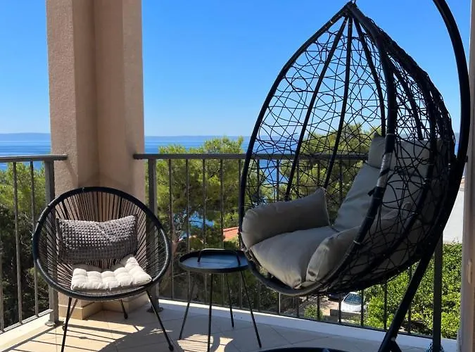 아파트 Sunny Z Oblednym Widokiem Na Morze *